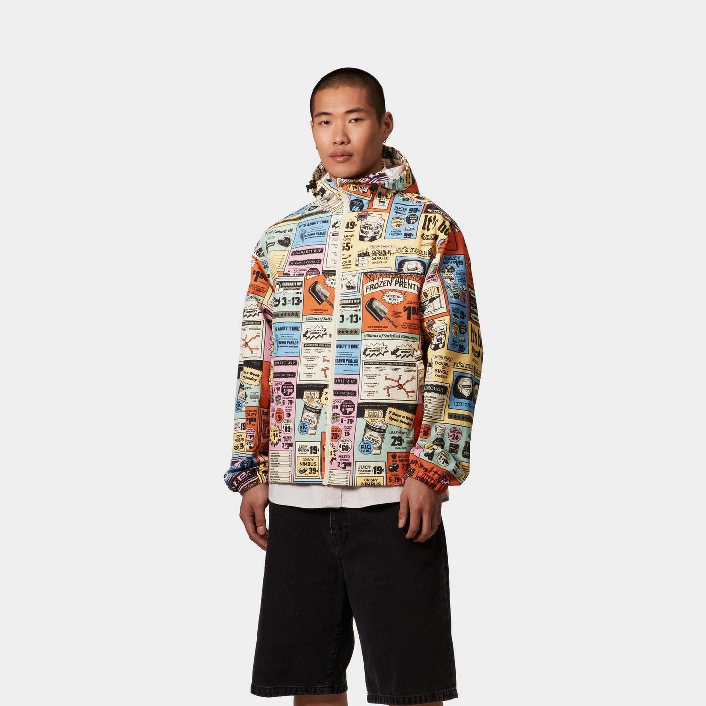 Swizzle Windbreaker | Hue Catalogue Print