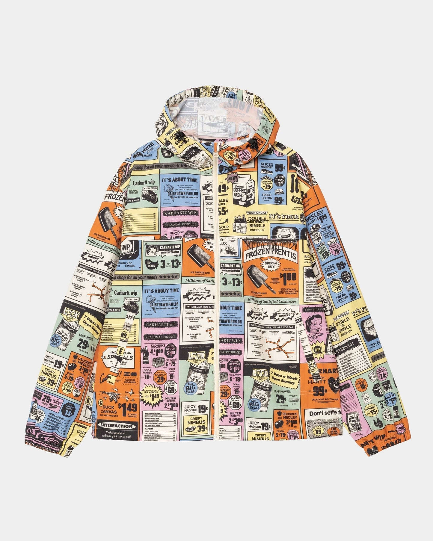 Swizzle Windbreaker | Hue Catalogue Print