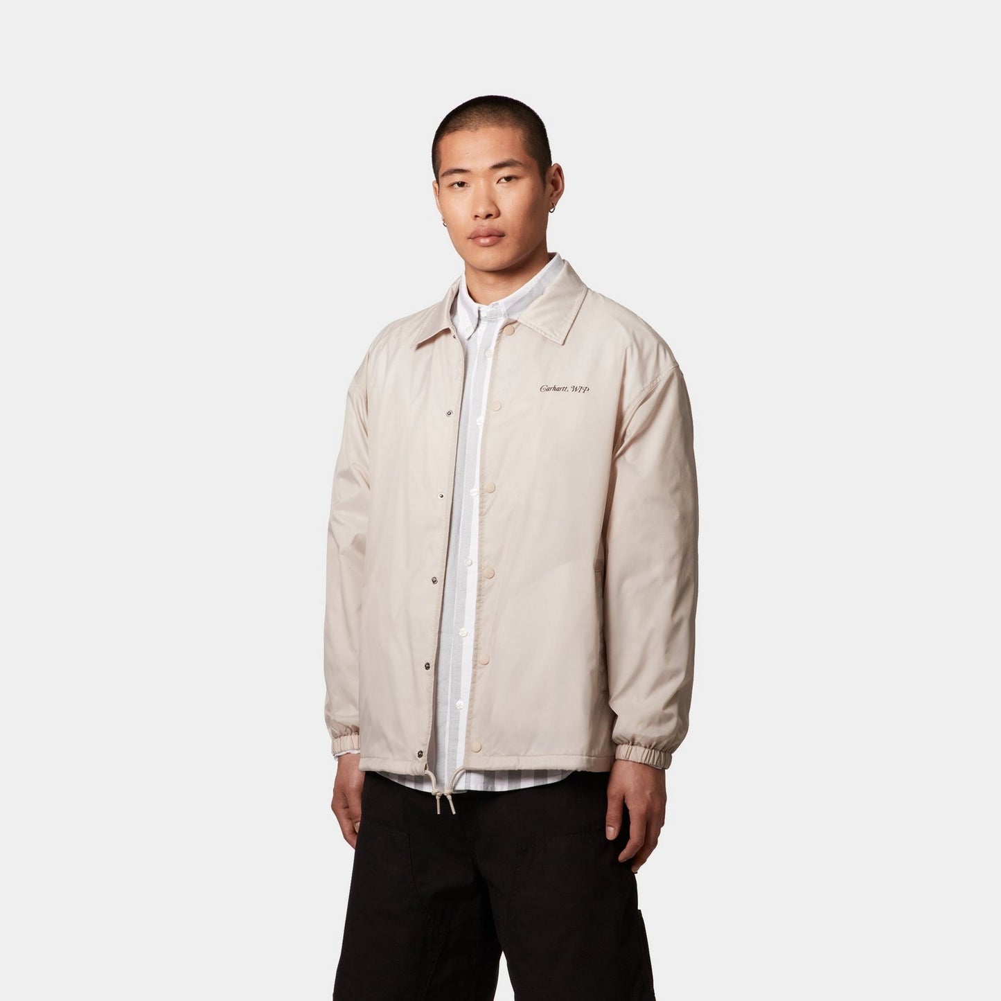 HarttBreaker Coach Jacket | Silver Cloud