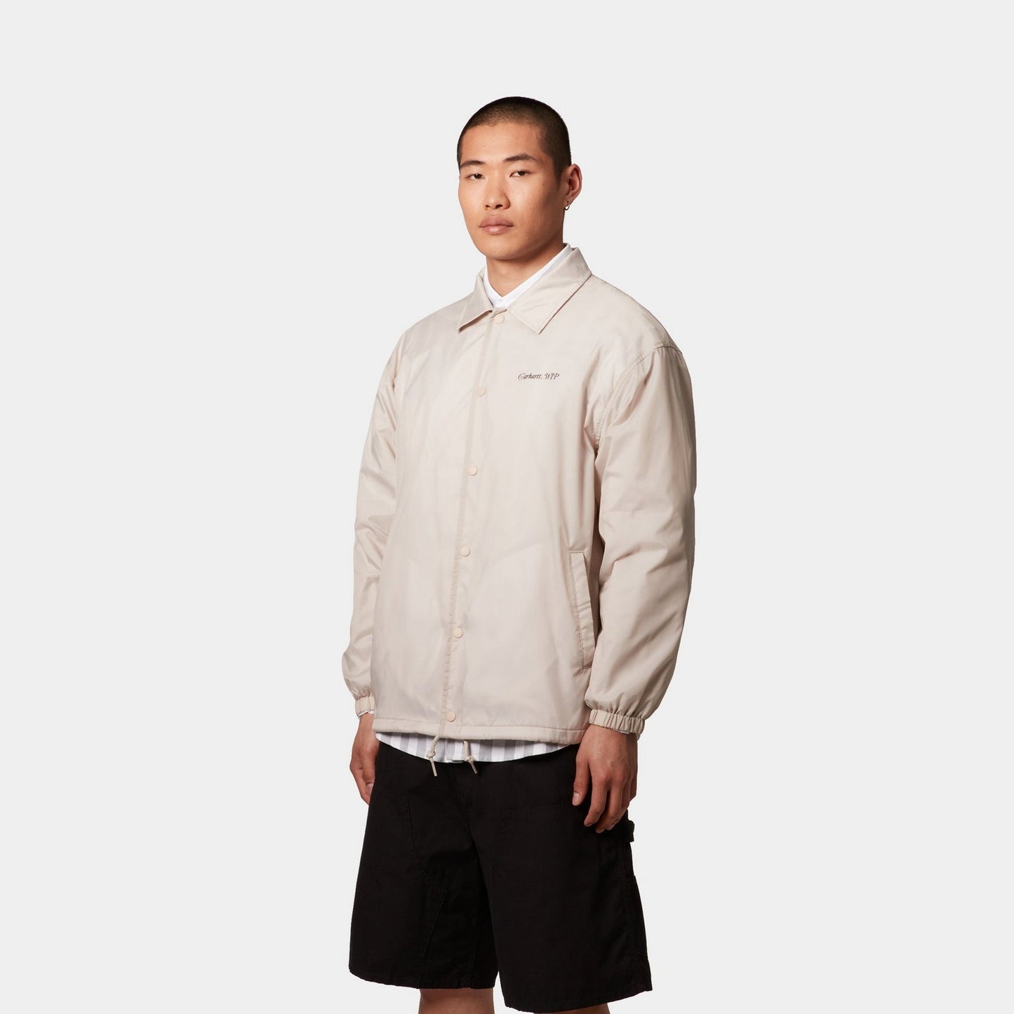 HarttBreaker Coach Jacket | Silver Cloud