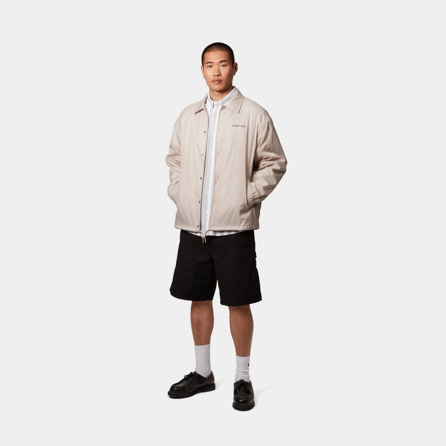 HarttBreaker Coach Jacket | Silver Cloud