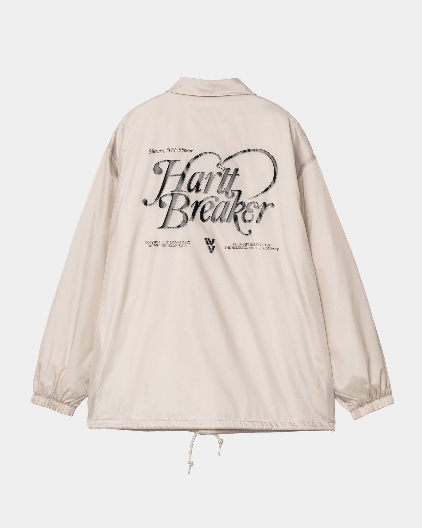 HarttBreaker Coach Jacket | Silver Cloud