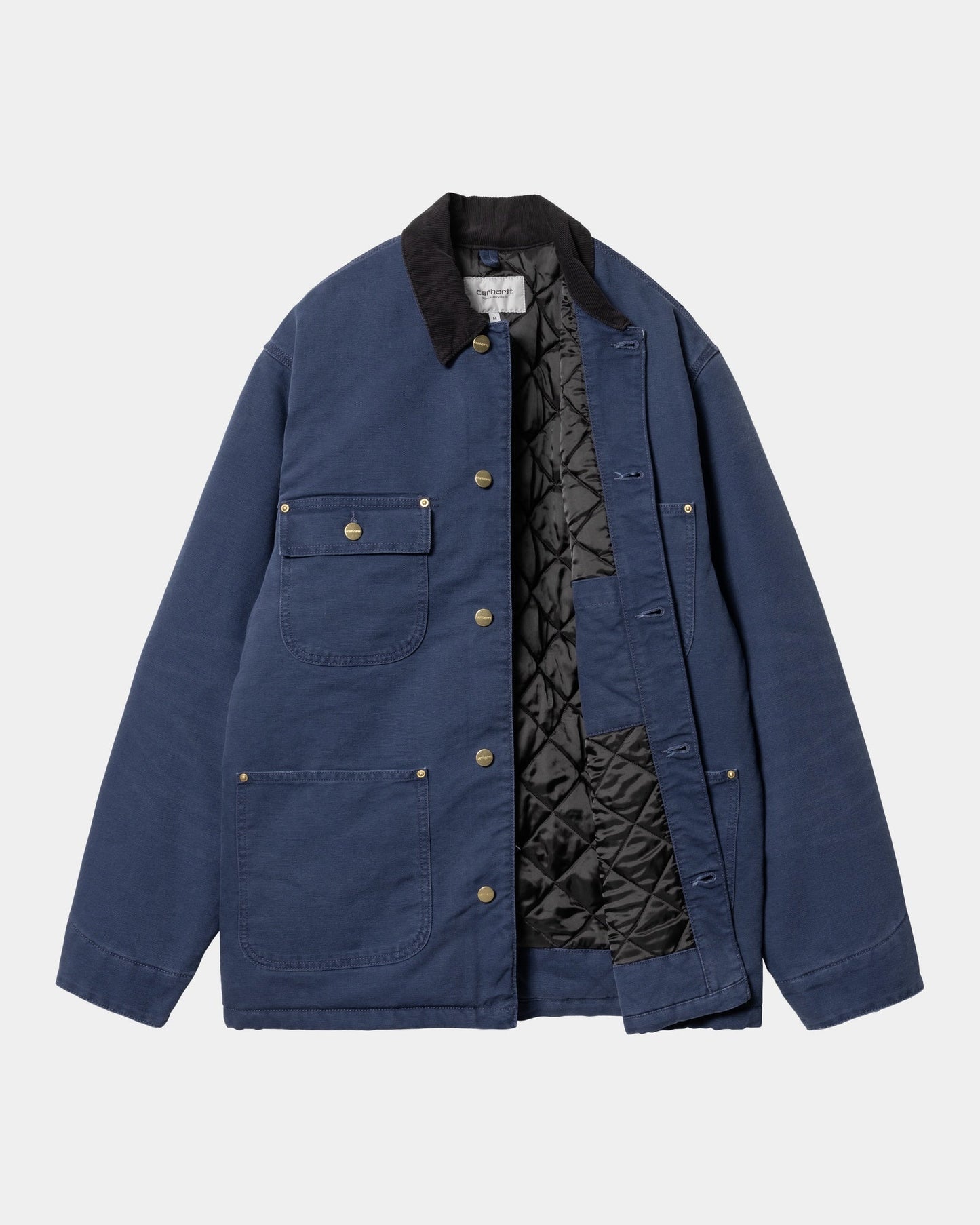 OG Chore Coat (Winter) | Air Force Blue / Black (aged canvas)