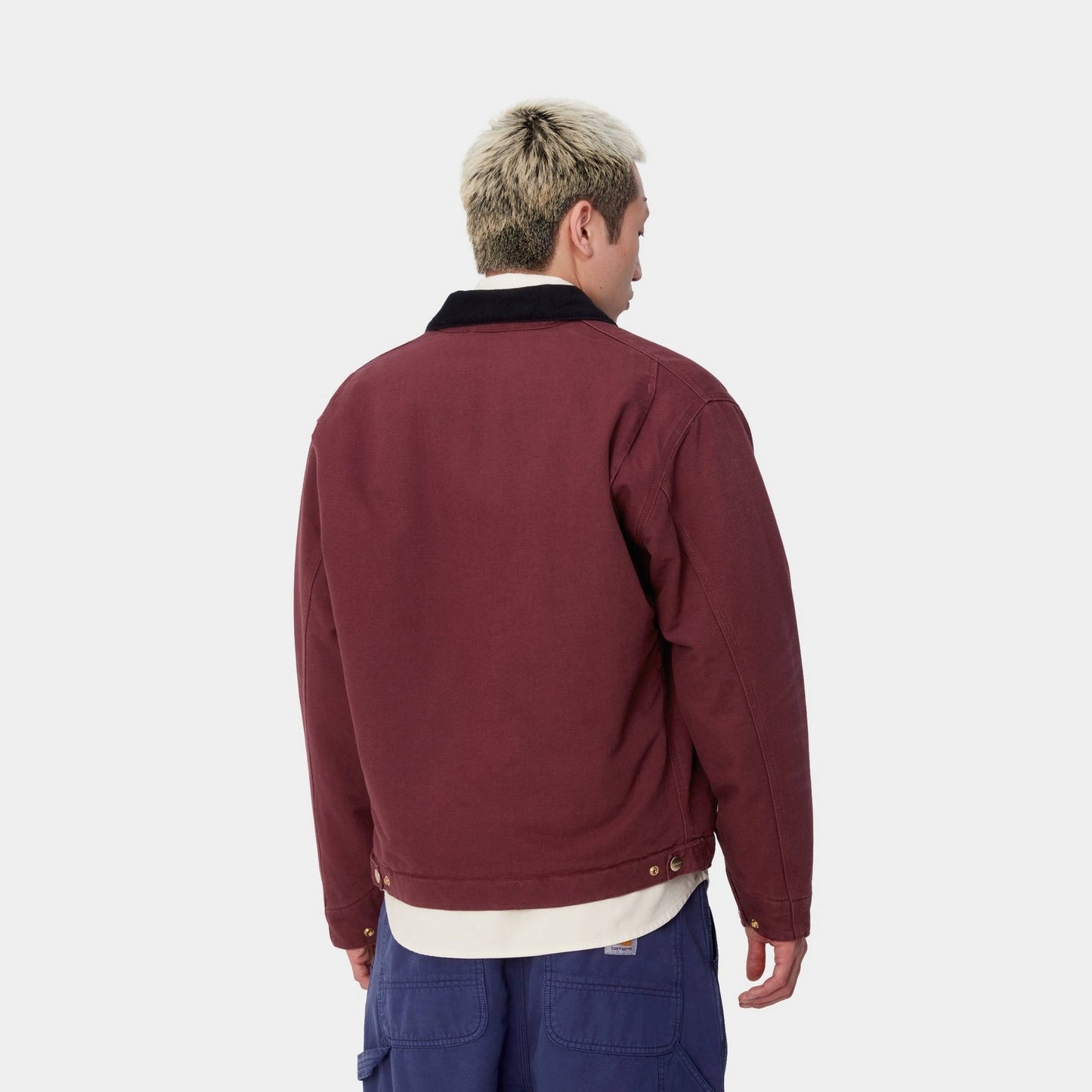 OG Detroit Jacket (Winter) | Malbec / Black (aged canvas)