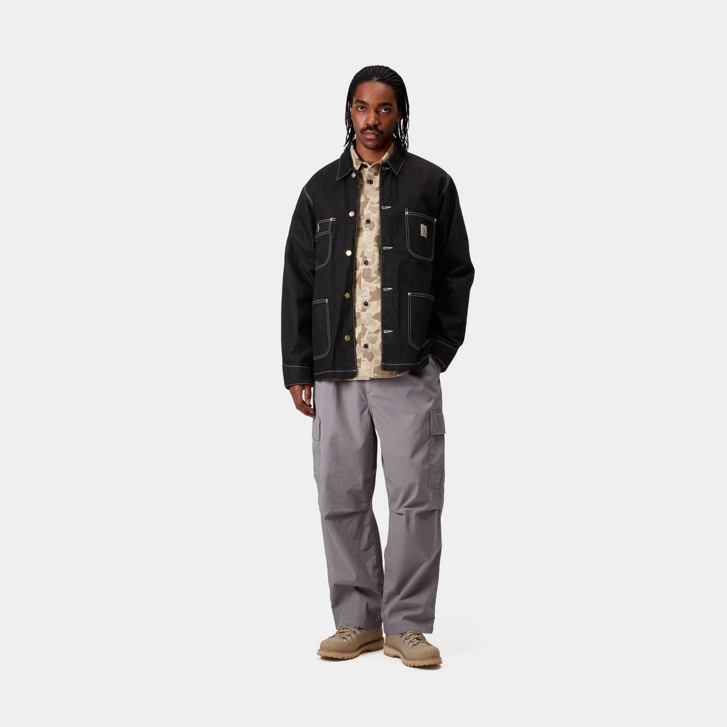 OG Chore Coat (Spring) - Denim | Black (one wash)