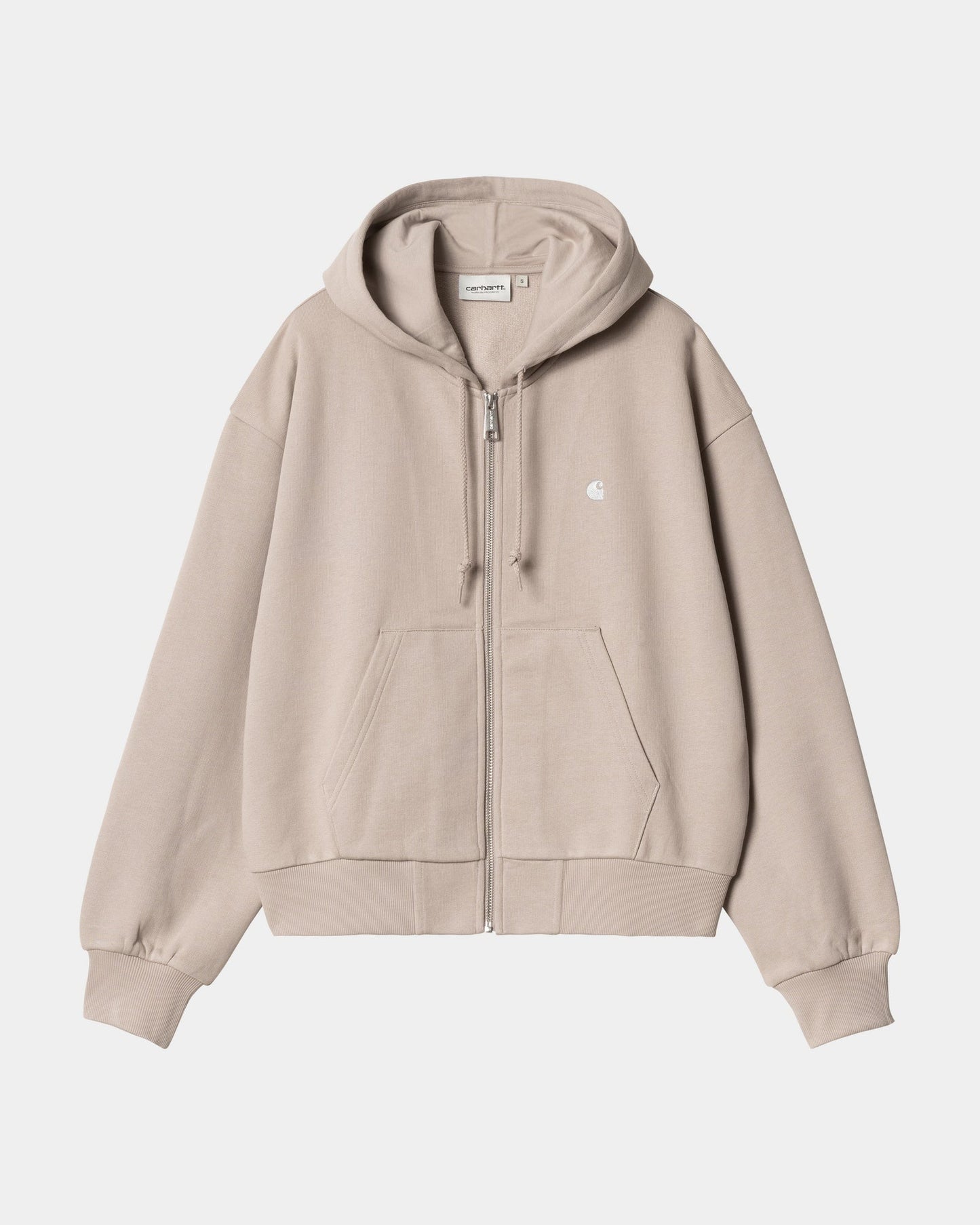 Women's Hooded Casey Jacket | Dusky Beige / Silver