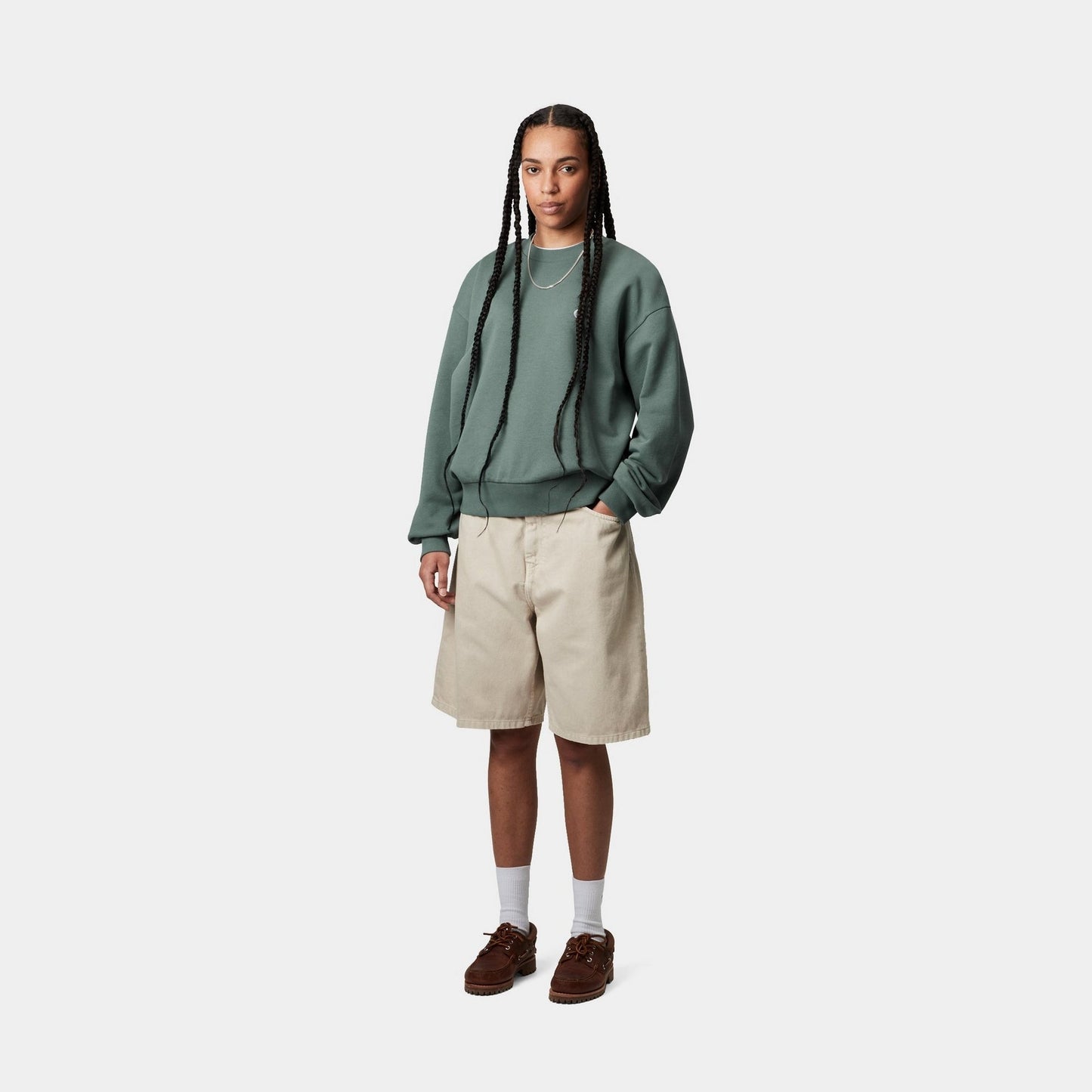 Casey Sweatshirt | Silver Pine