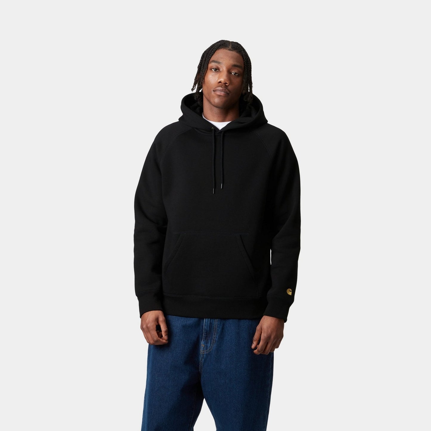 Hooded Chase Sweatshirt | Black