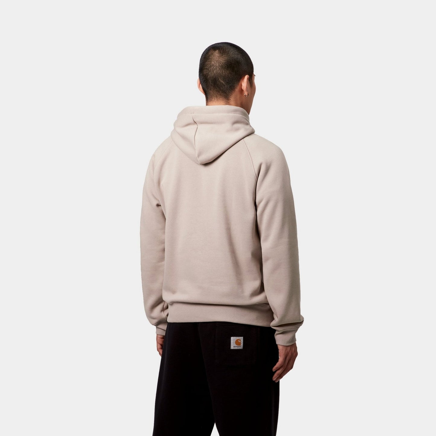 Hooded Chase Sweatshirt | Dusky Beige