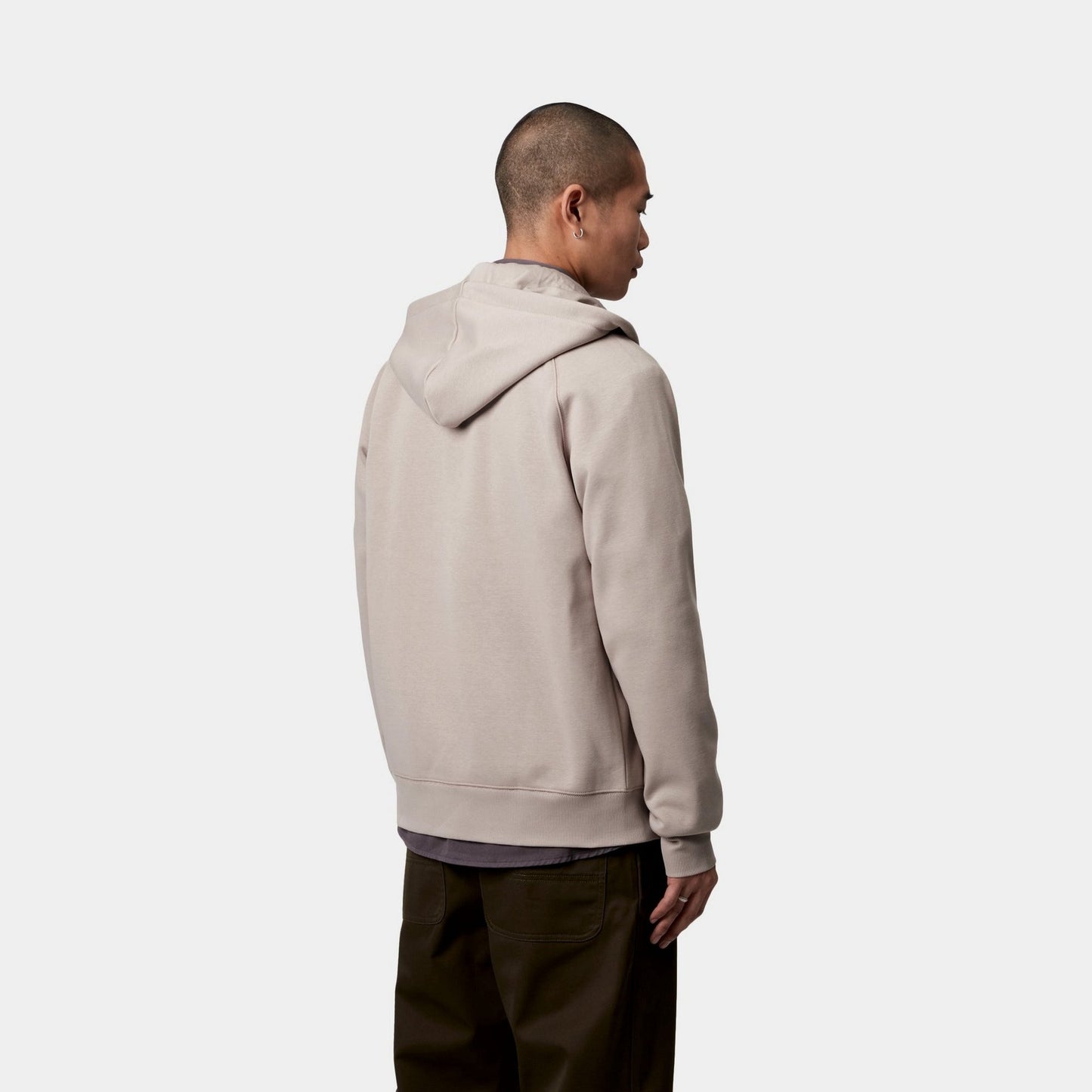 Hooded Chase Jacket | Dusky Beige
