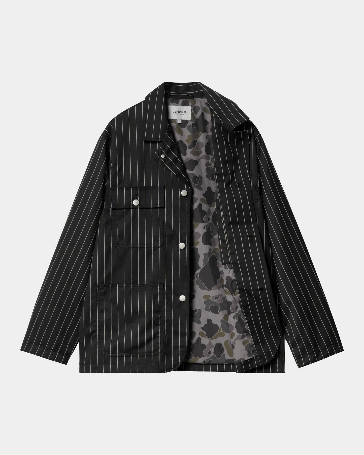 Seaton Blazer | Black / Wax Stripe