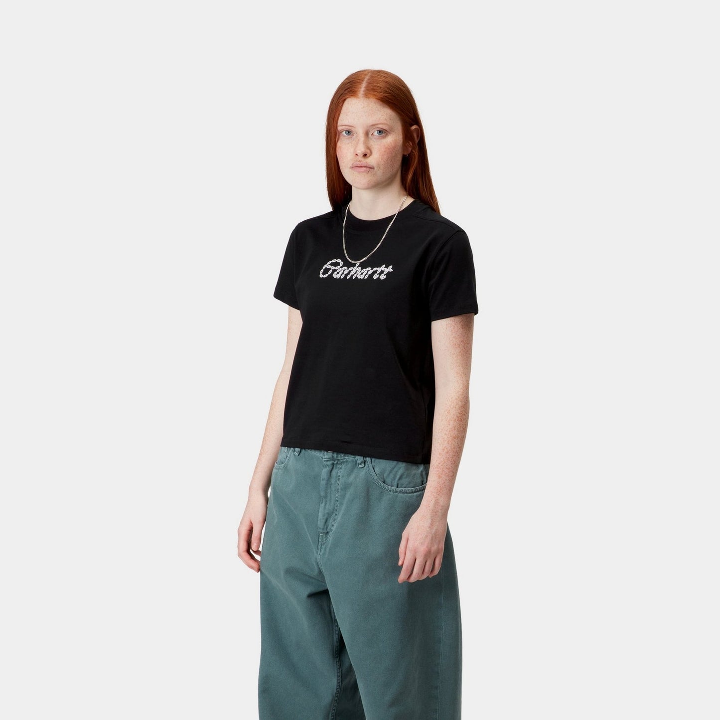 Women's Chained T-Shirt | Black / White