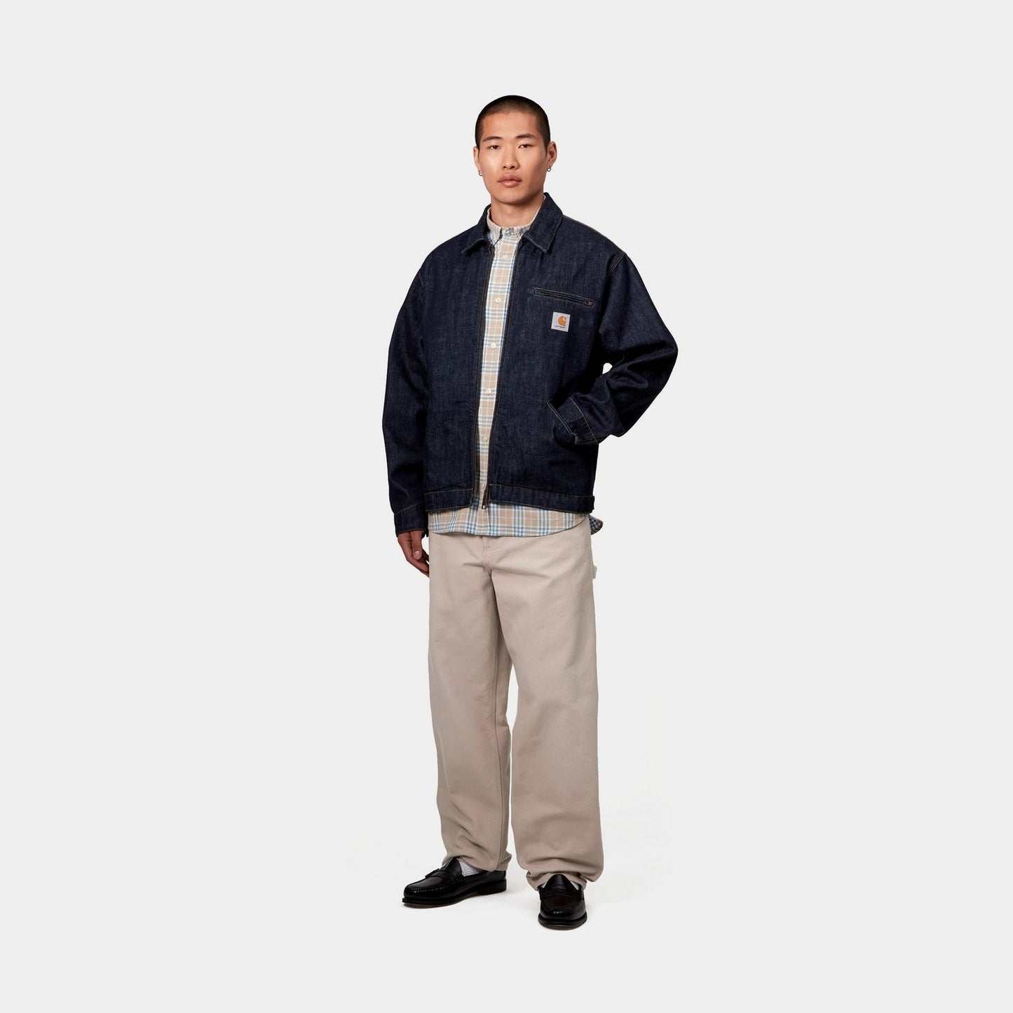 Single Knee Pant - Stone Canvas | Dusky Beige
