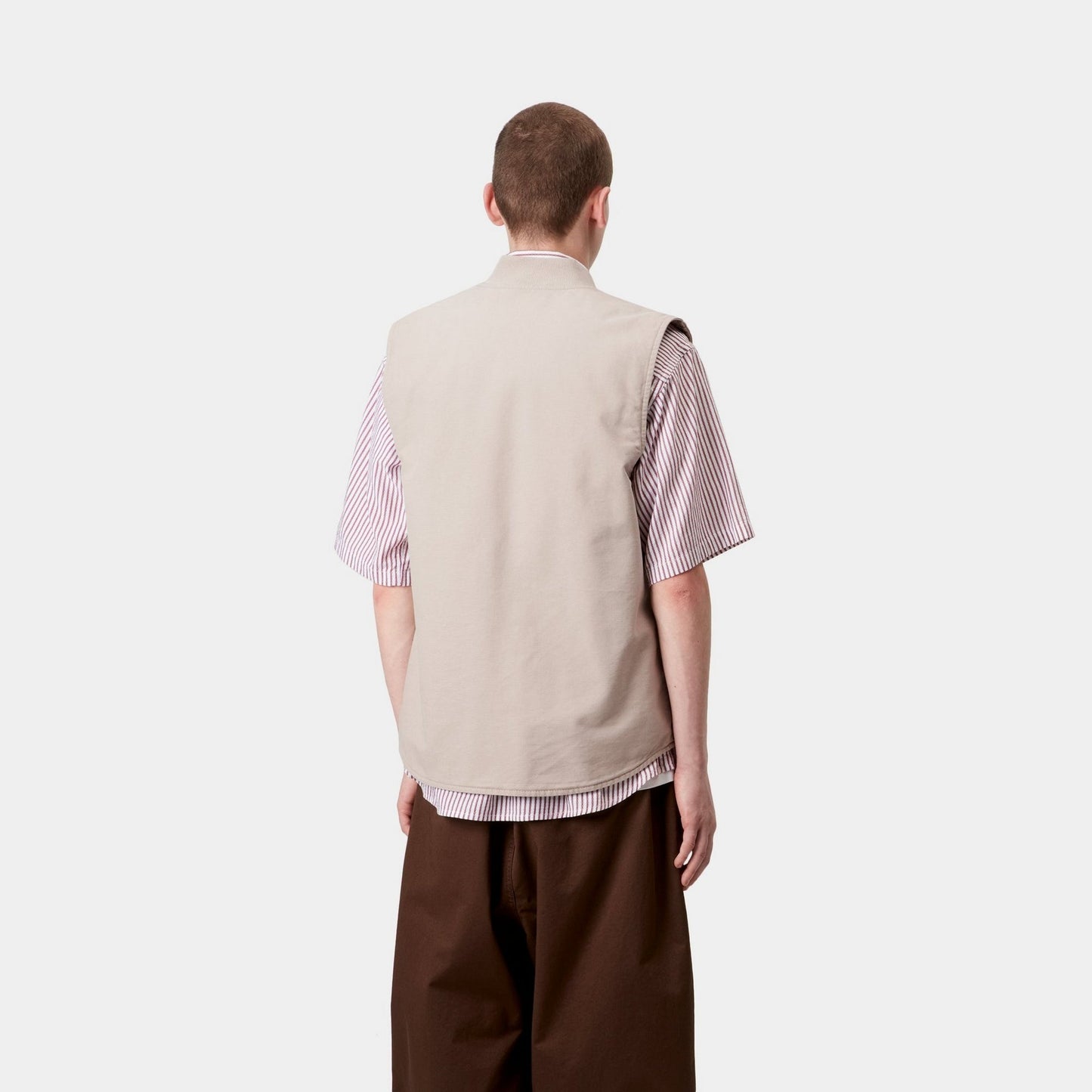 Vest (Spring) - Stone Canvas | Dusky Beige