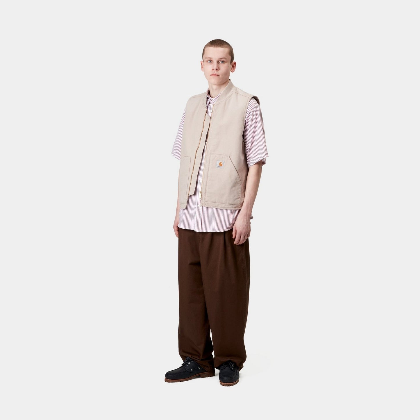 Vest (Spring) - Stone Canvas | Dusky Beige