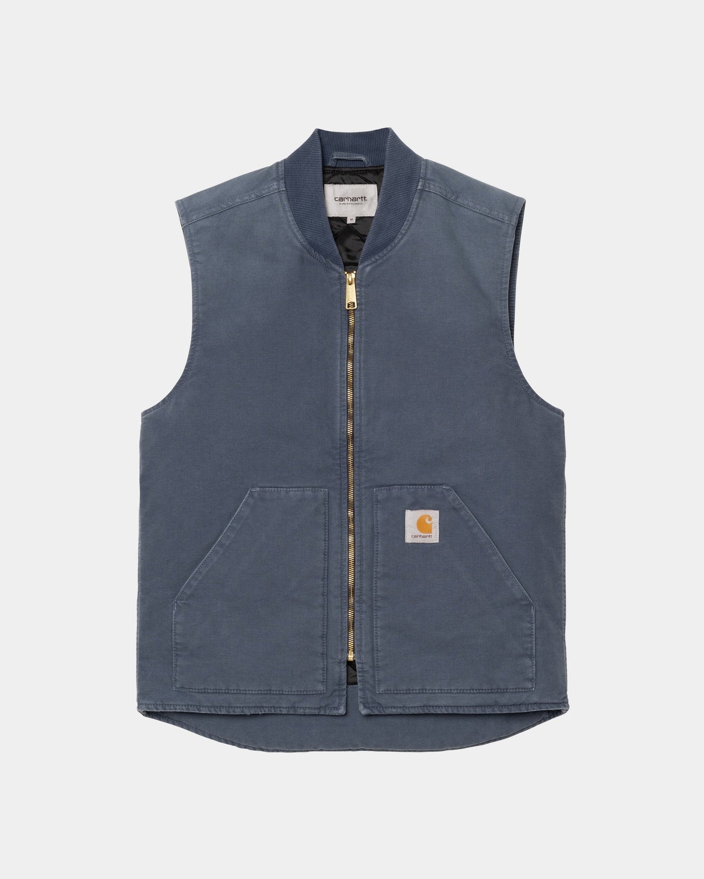Vest (Spring) - Stone Canvas | Dusky Blue