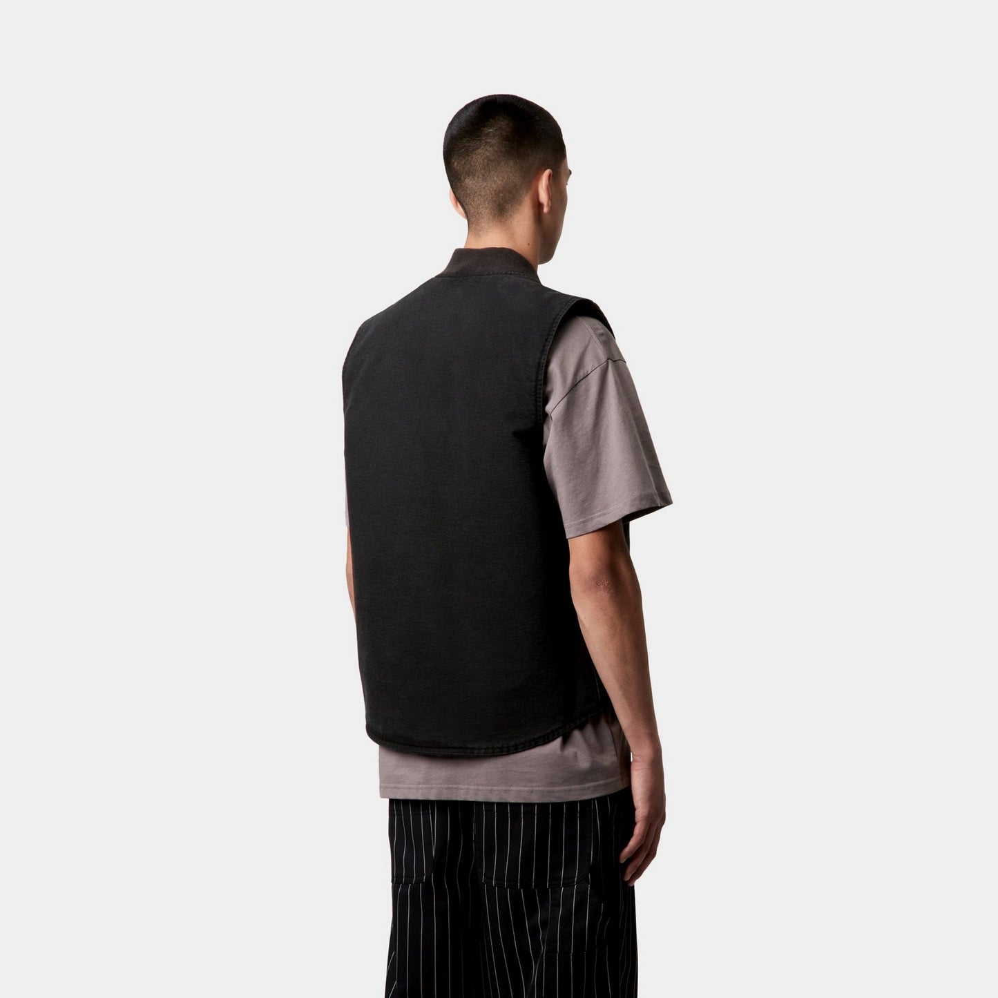 Vest (Spring) - Stone Canvas | Black