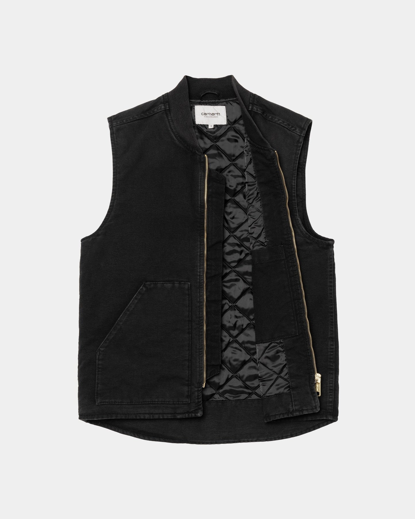 Vest (Spring) - Stone Canvas | Black