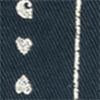 Drewe Chore Coat | Ink / Natural Heart C Pinstripe