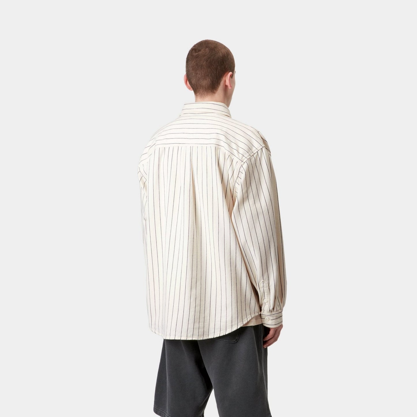 Hendry Shirt Jacket | Wax / Dark Navy Seaton Stripe