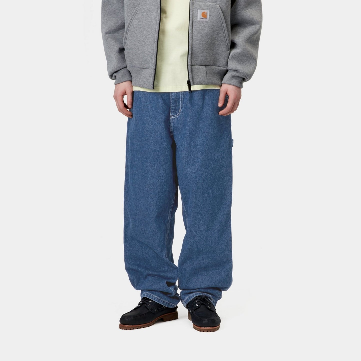 Single Knee Heart Label Pant - Norco Denim | Blue (stone washed)