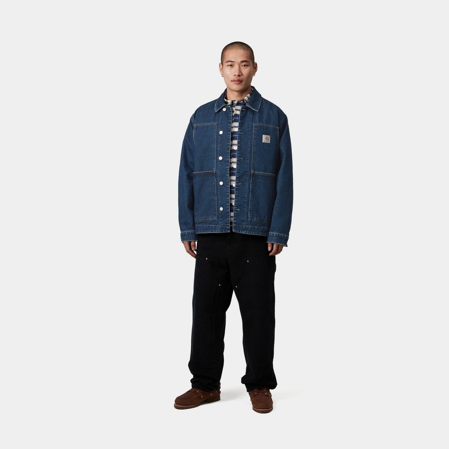 OG Double Front Jacket | Blue (stone washed)