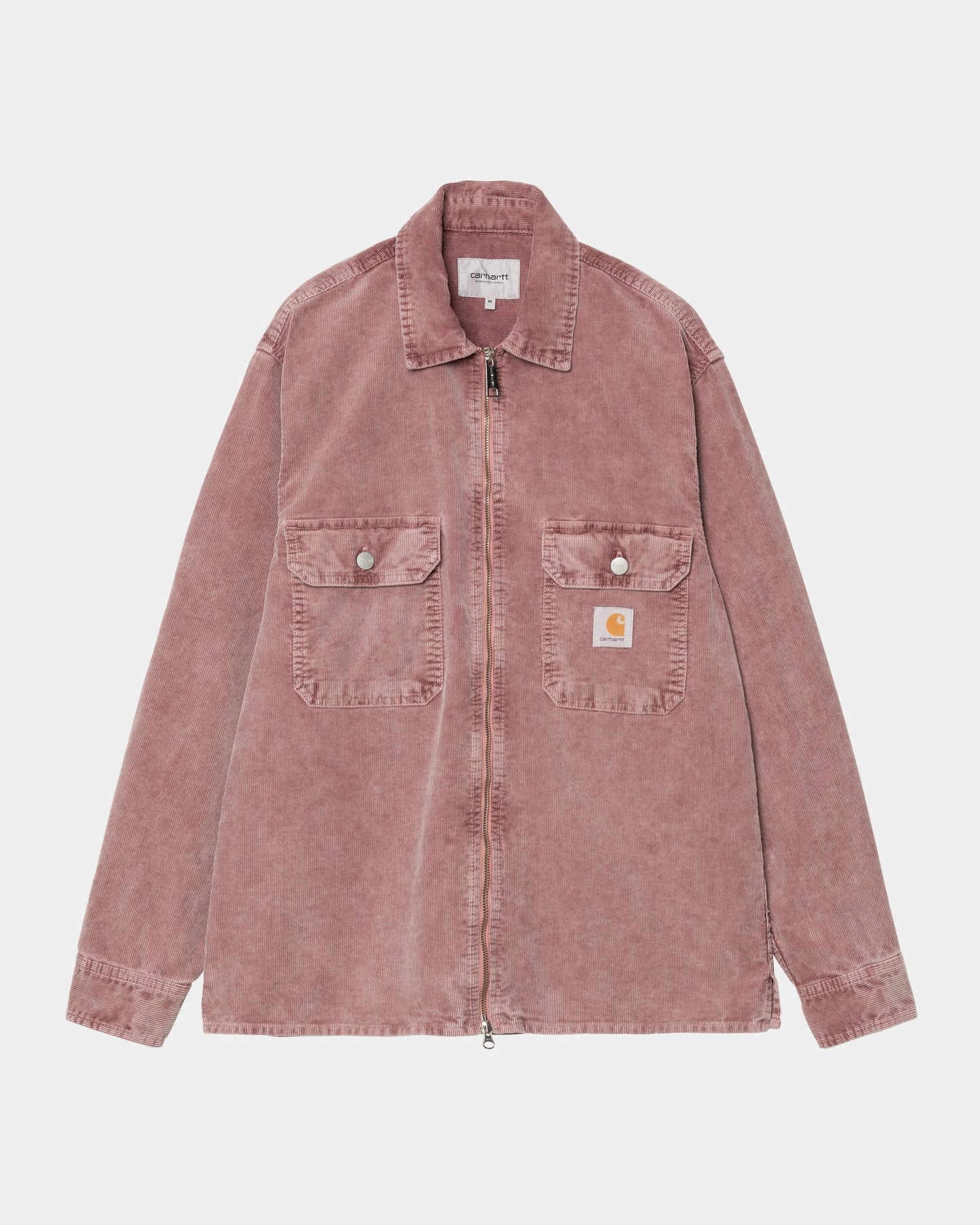Reynold Corduroy Shirt Jacket | Dusky Pink (dusky washed)