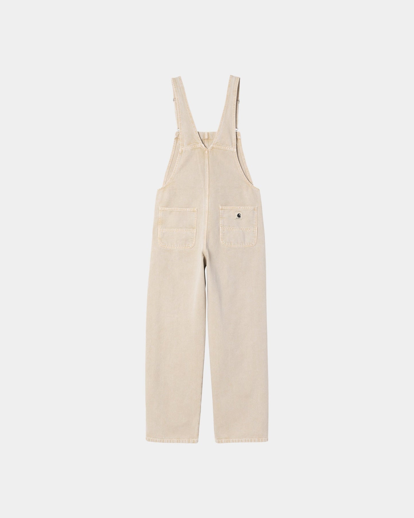 Women's Bib Overall Straight | Dusty Hamilton Brown (chalk wash)