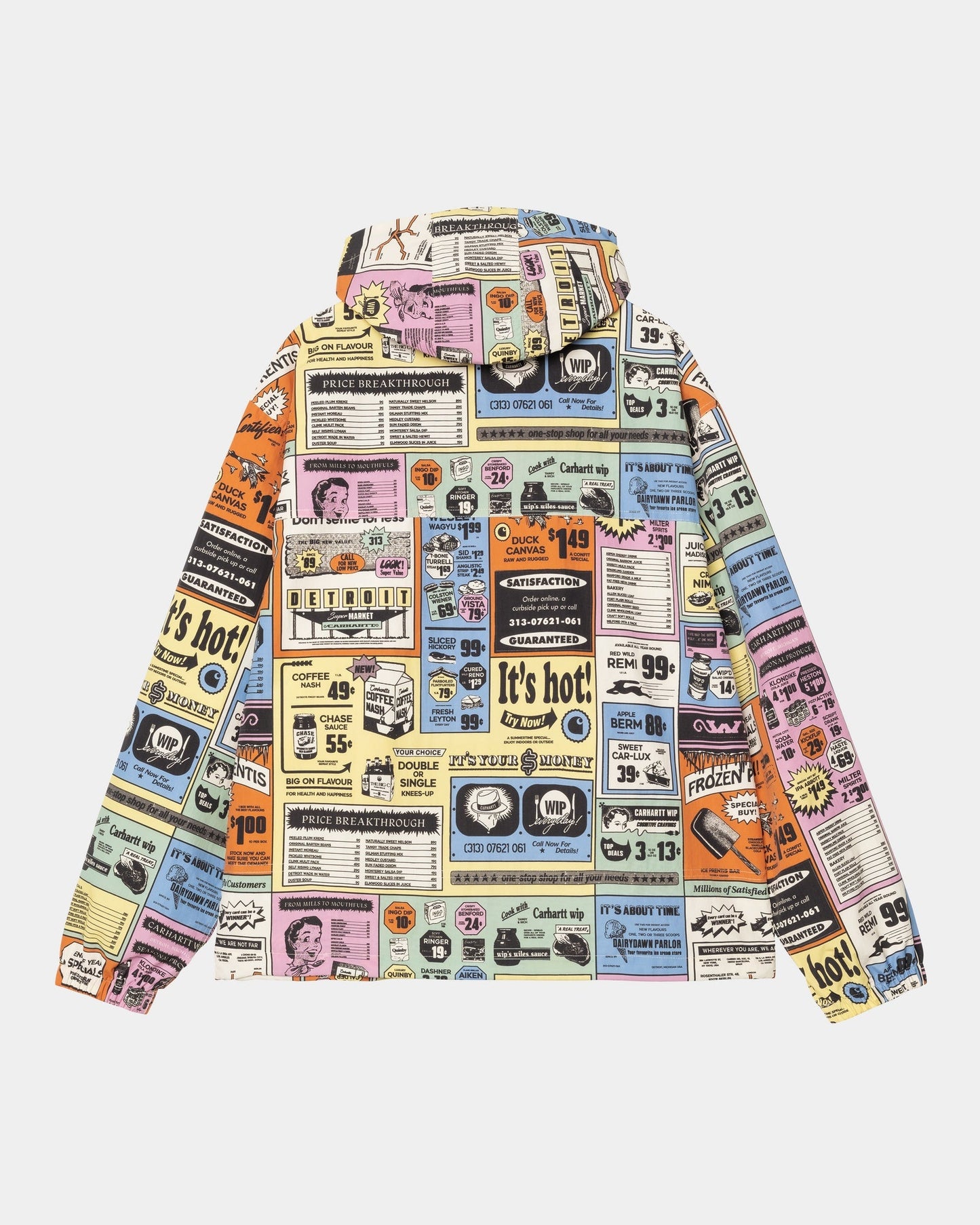Swizzle Windbreaker | Hue Catalogue Print