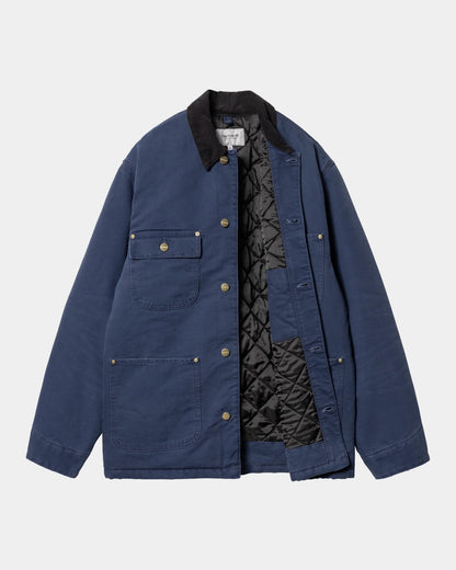 OG Chore Coat (Winter) | Air Force Blue / Black (aged canvas)