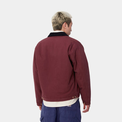 OG Detroit Jacket (Winter) | Malbec / Black (aged canvas)