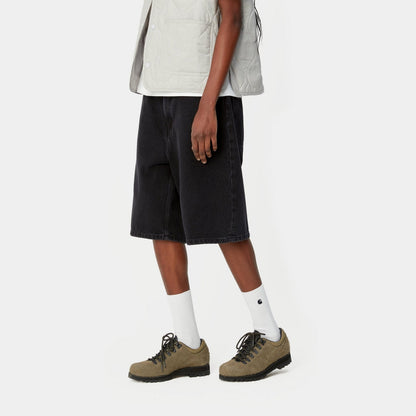 Women's Brandon Short | Black (stone washed)