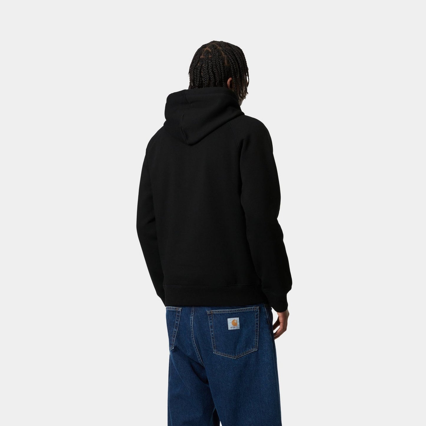 Hooded Chase Sweatshirt | Black