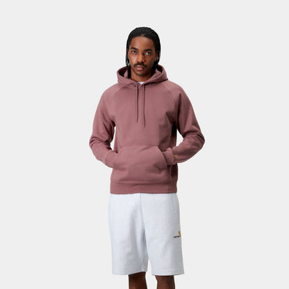 Hooded Chase Sweatshirt | Dusky Pink