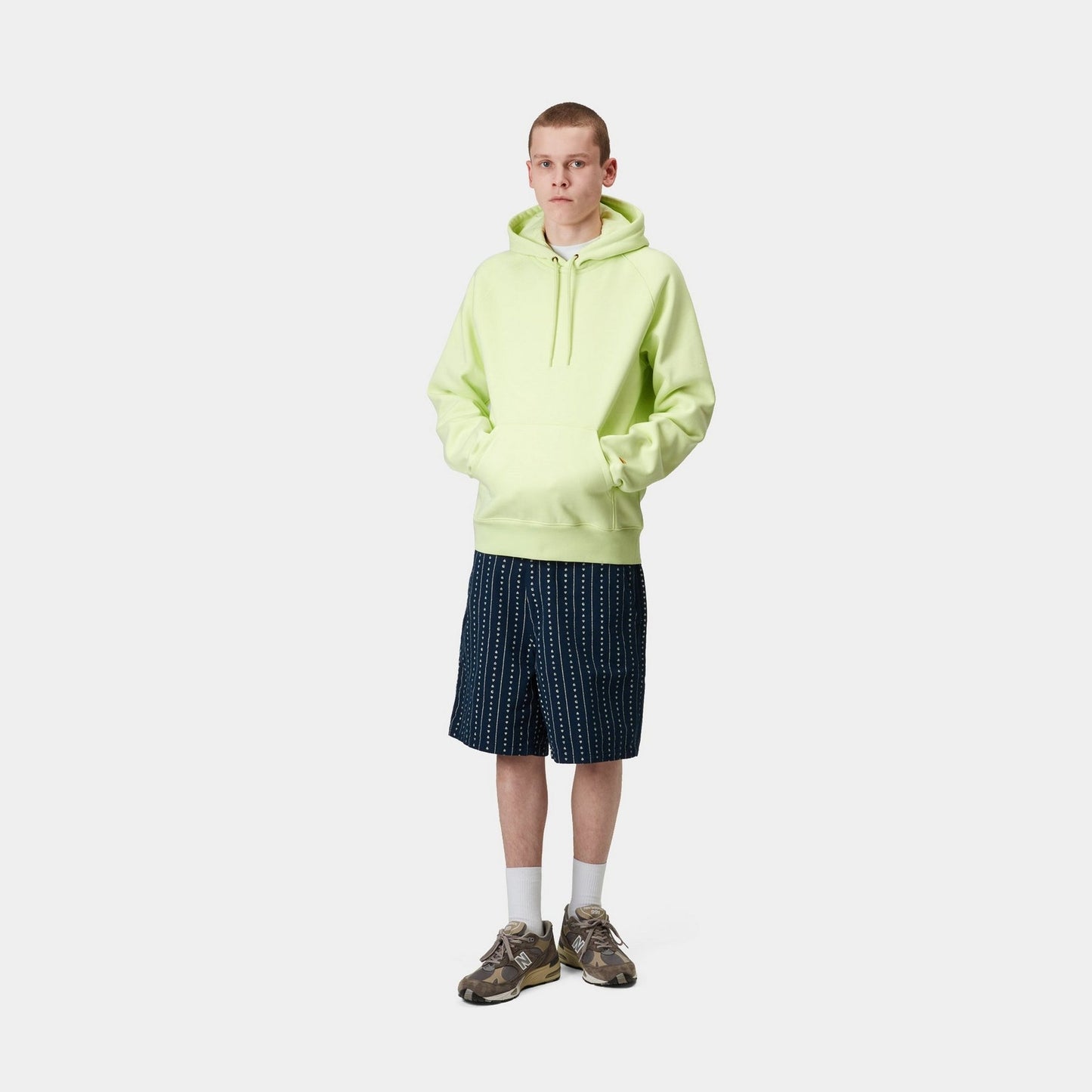 Hooded Chase Sweatshirt | Air Green