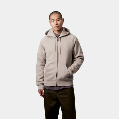 Hooded Chase Jacket | Dusky Beige