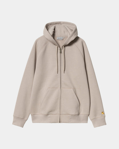 Hooded Chase Jacket | Dusky Beige