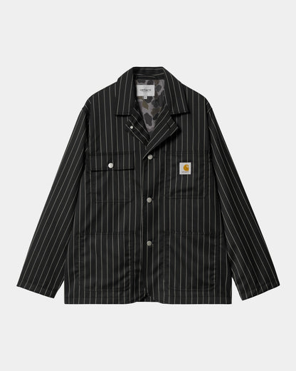 Seaton Blazer | Black / Wax Stripe