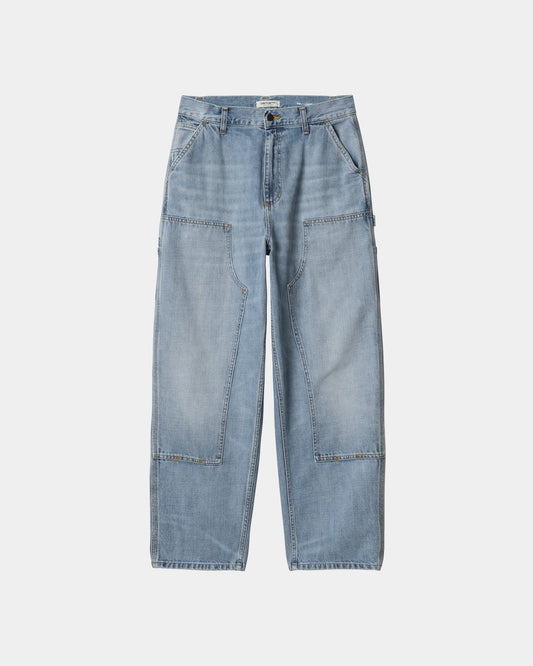 Women's Brandon Double Knee Pant | Blue (burst washed)