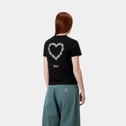 Women's Chained T-Shirt | Black / White