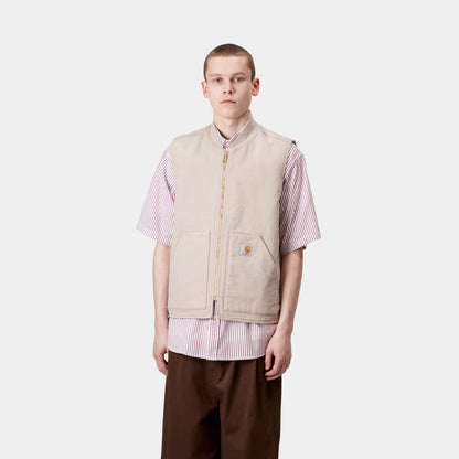 Vest (Spring) - Stone Canvas | Dusky Beige