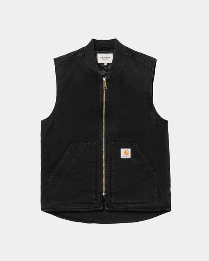 Vest (Spring) - Stone Canvas | Black