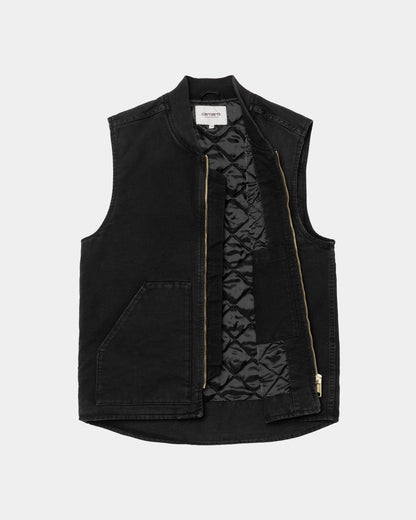 Vest (Spring) - Stone Canvas | Black
