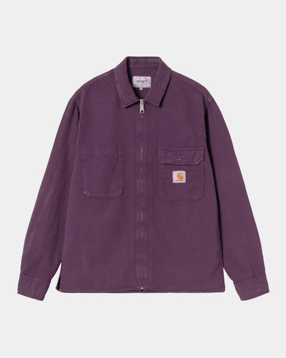 Rainer Shirt Jacket | Huckleberry (garment dyed)