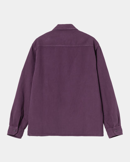 Rainer Shirt Jacket | Huckleberry (garment dyed)
