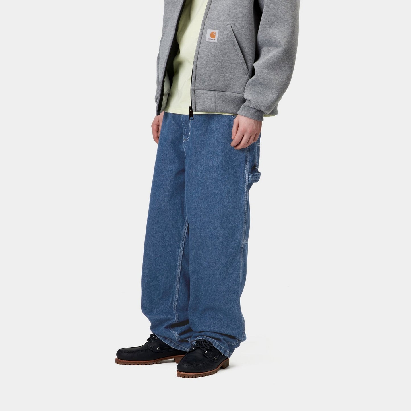 Single Knee Heart Label Pant - Norco Denim | Blue (stone washed)