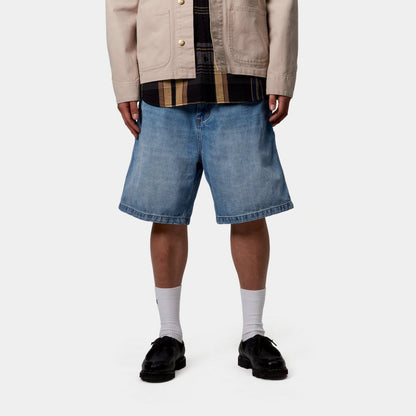OG Single Knee Short | Blue (burst washed)