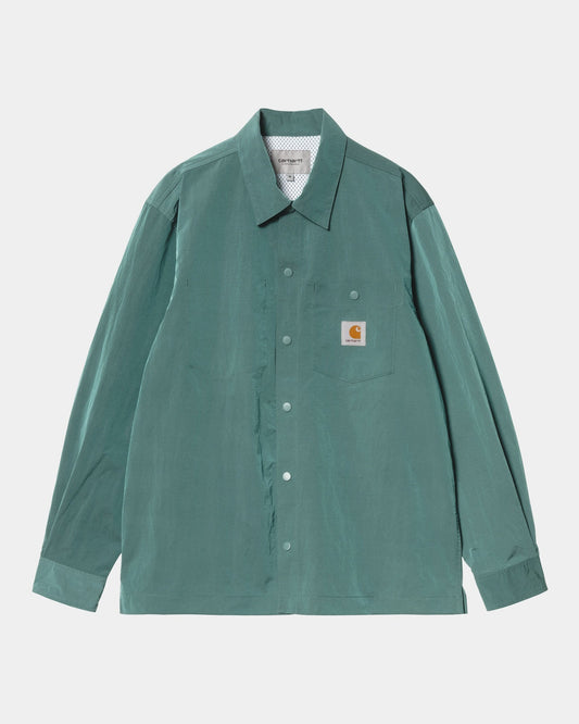 Canby Shirt Jacket | Silver Pine / White