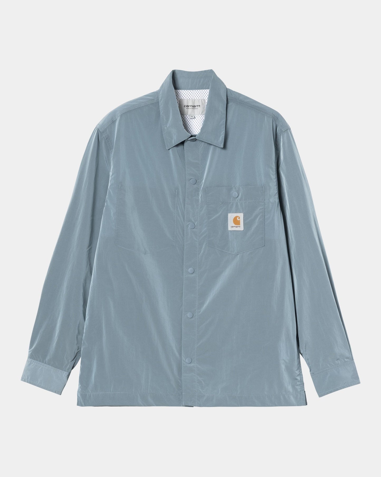 Canby Shirt Jacket | Clay Blue / White