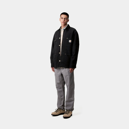 OG Chore Coat (Spring) | Black / Black (aged canvas)
